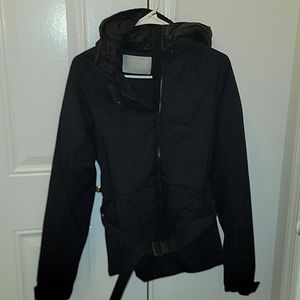 Athleta black fall jacket